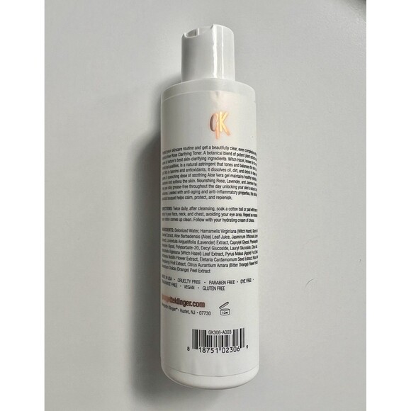 Georgette Klinger Rose Clarifying Toner • 6.7 Oz /200ml New Without Box Sealed - Picture 2 of 3